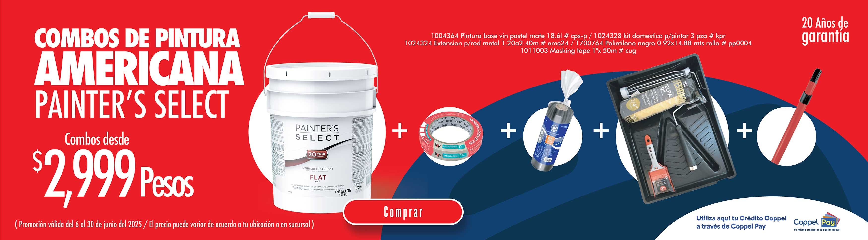 combo pintura
